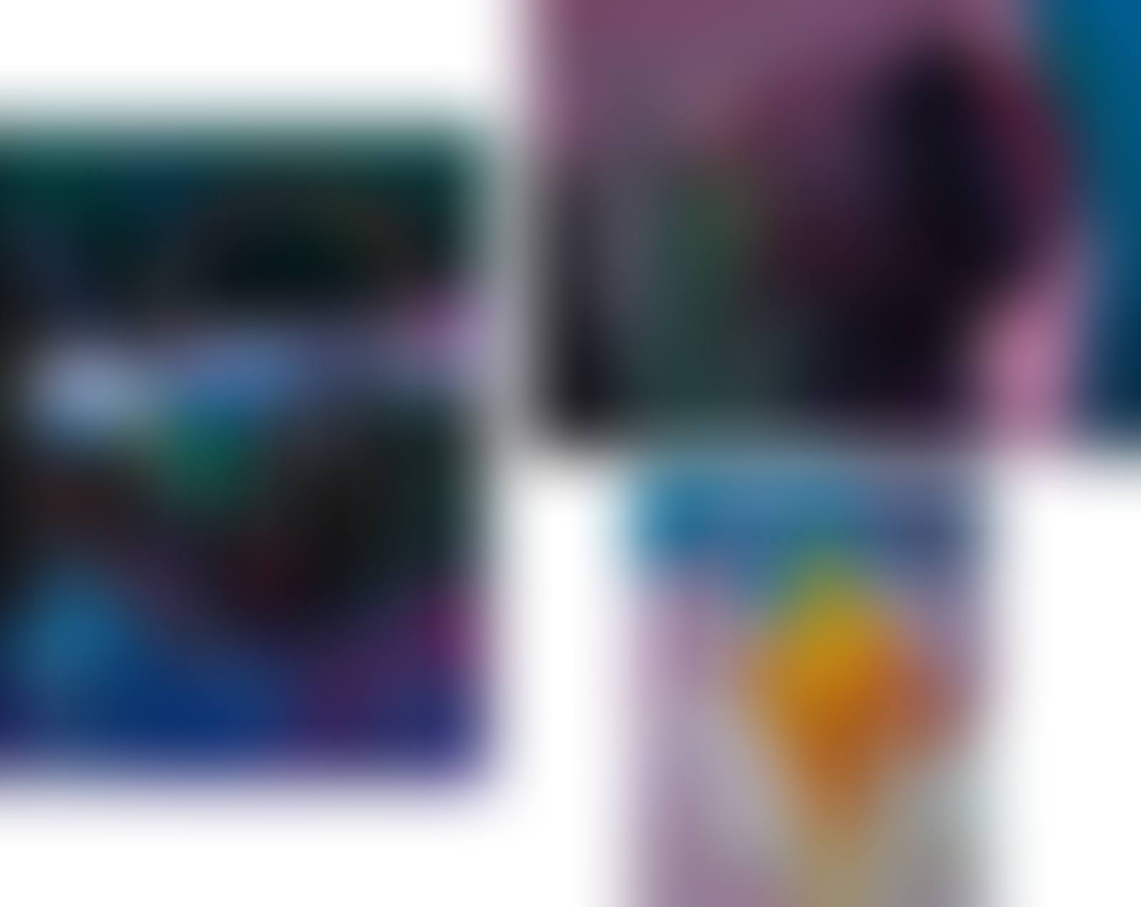 Zero on Black; Profile, and Lady Profile with Yellow Monk; (a group of three works) (preview)