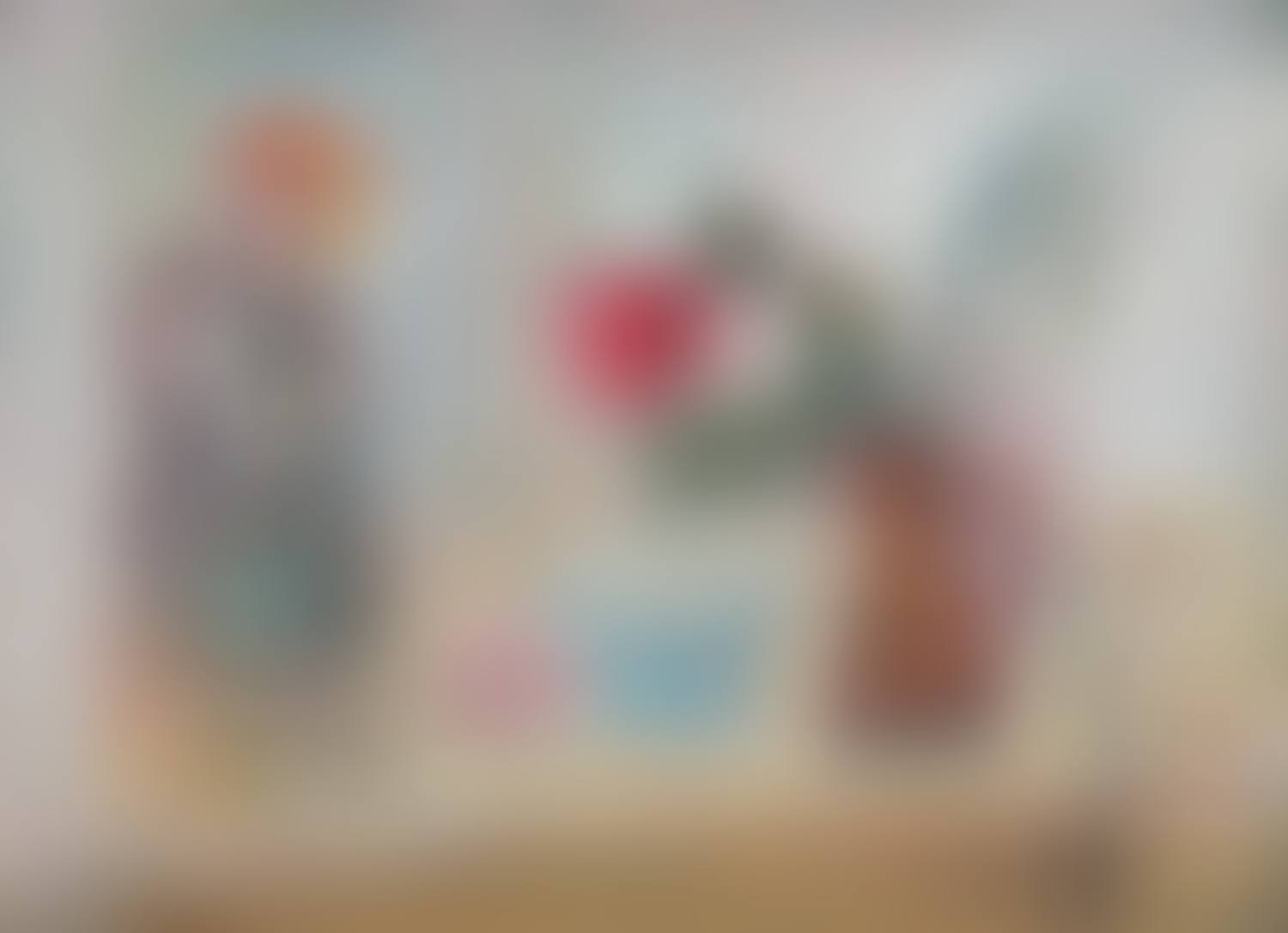 Still life with a ceramic figurine (preview)
