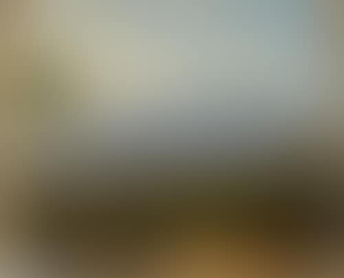 Southern landscape with pines, with mountain massif in the background (preview)