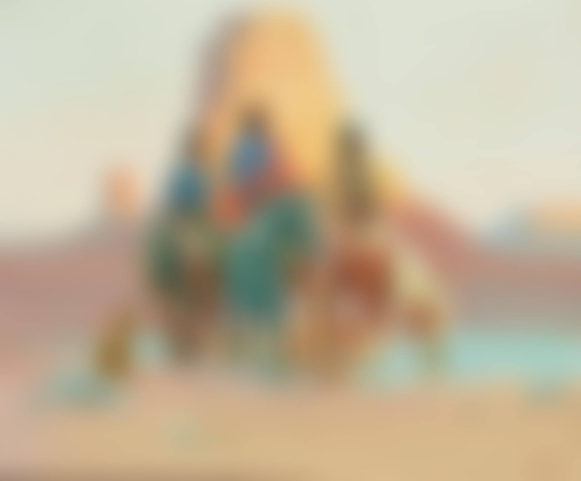 Navajos at a Waterhole (preview)
