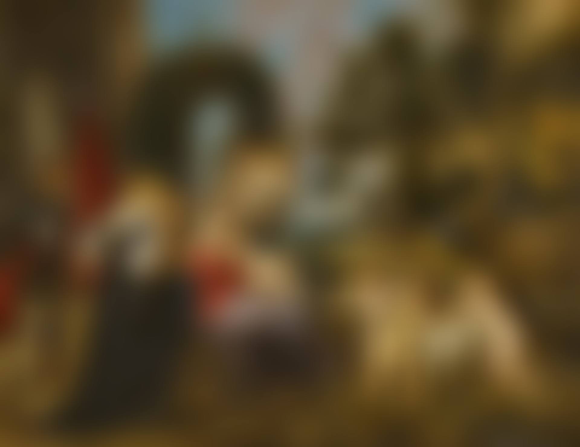 The Rest during the Flight into Egypt with Saints (preview)
