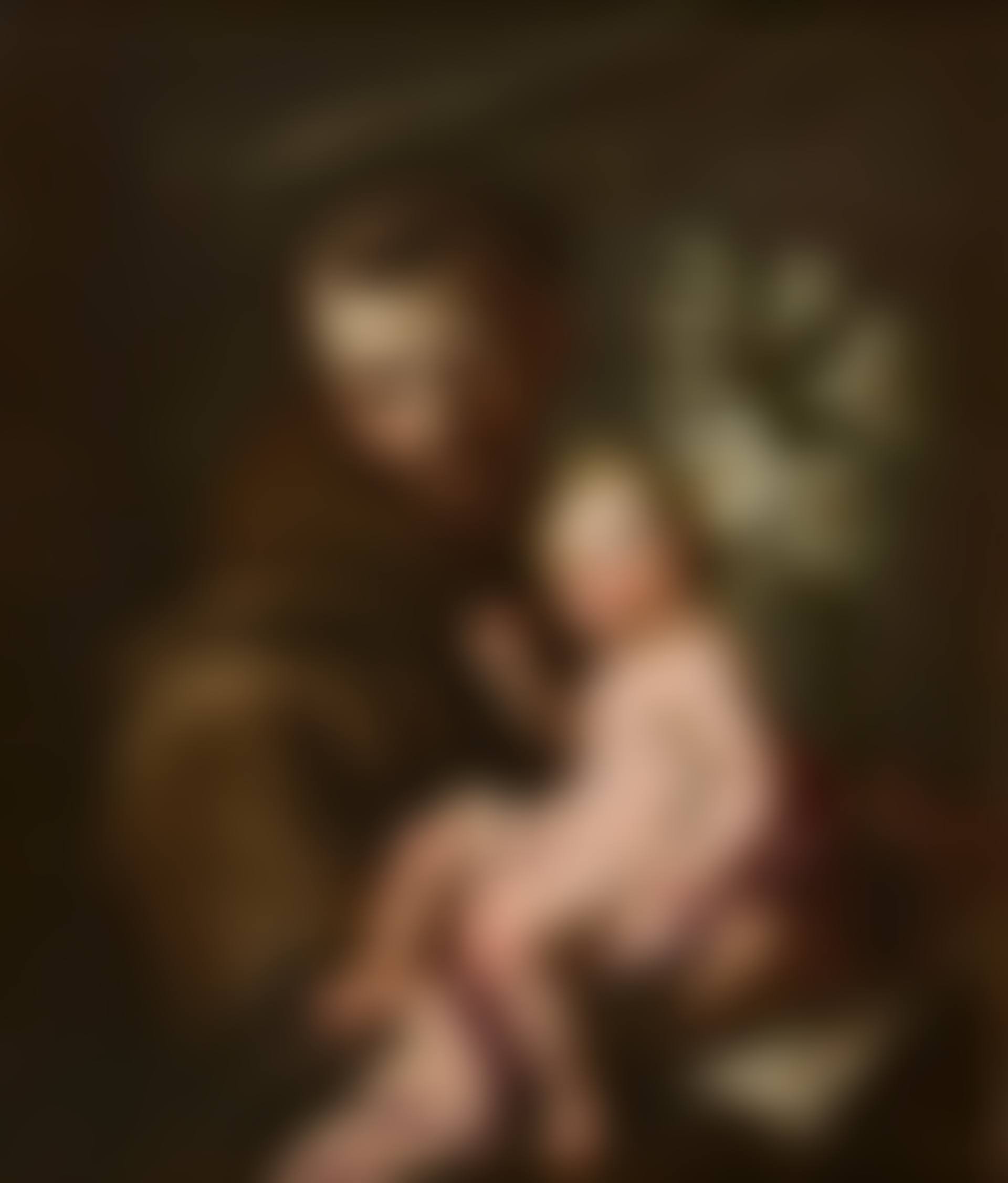 Saint Anthony of Padua with baby Jesus (preview)