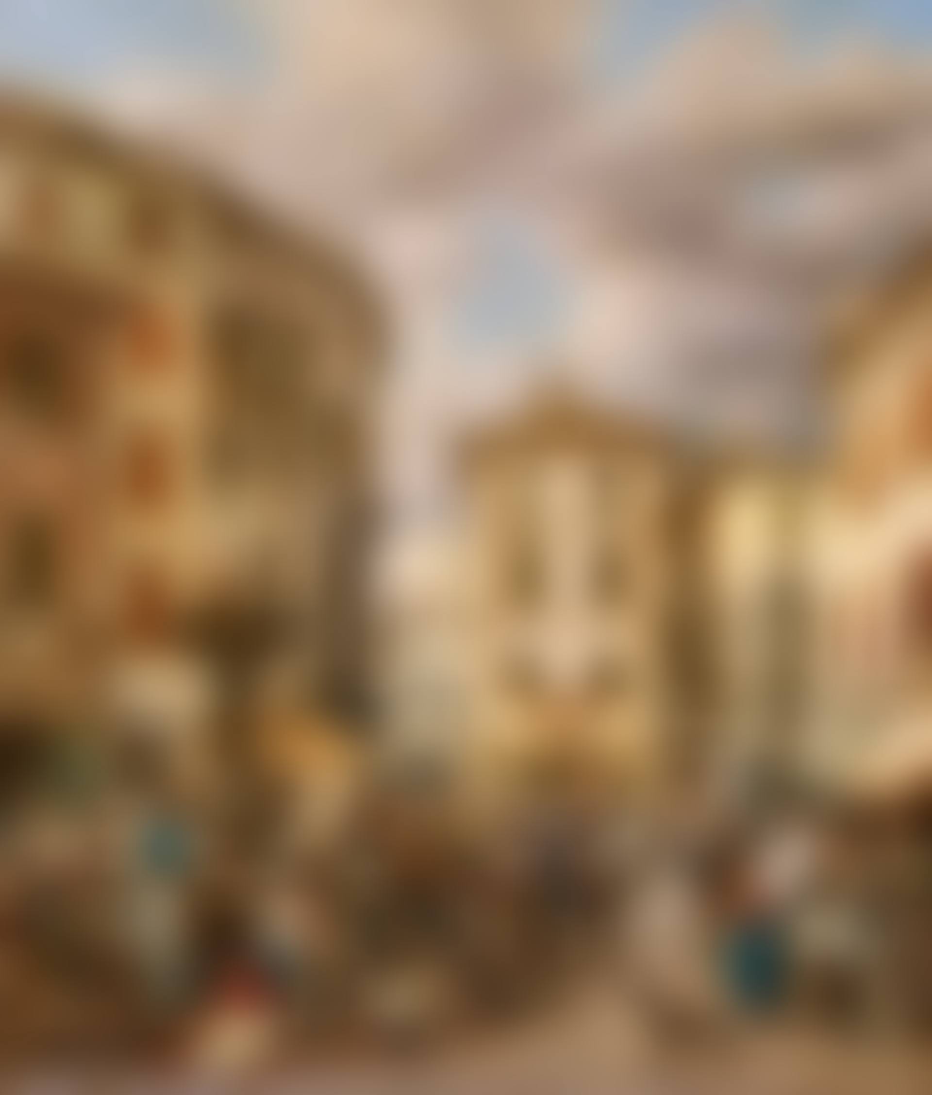 The bustling Piazza Montanara in Rome (preview)
