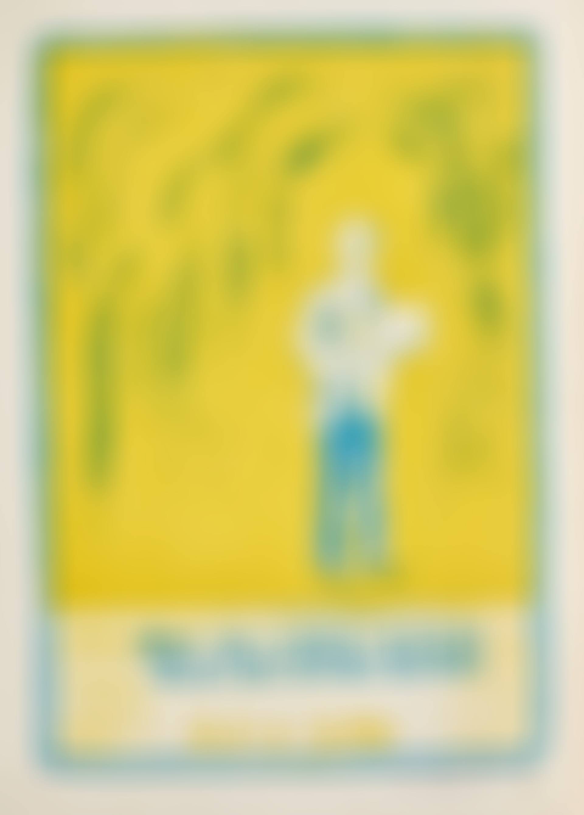 "Self-portrait standing at the drawing pad" (preview)