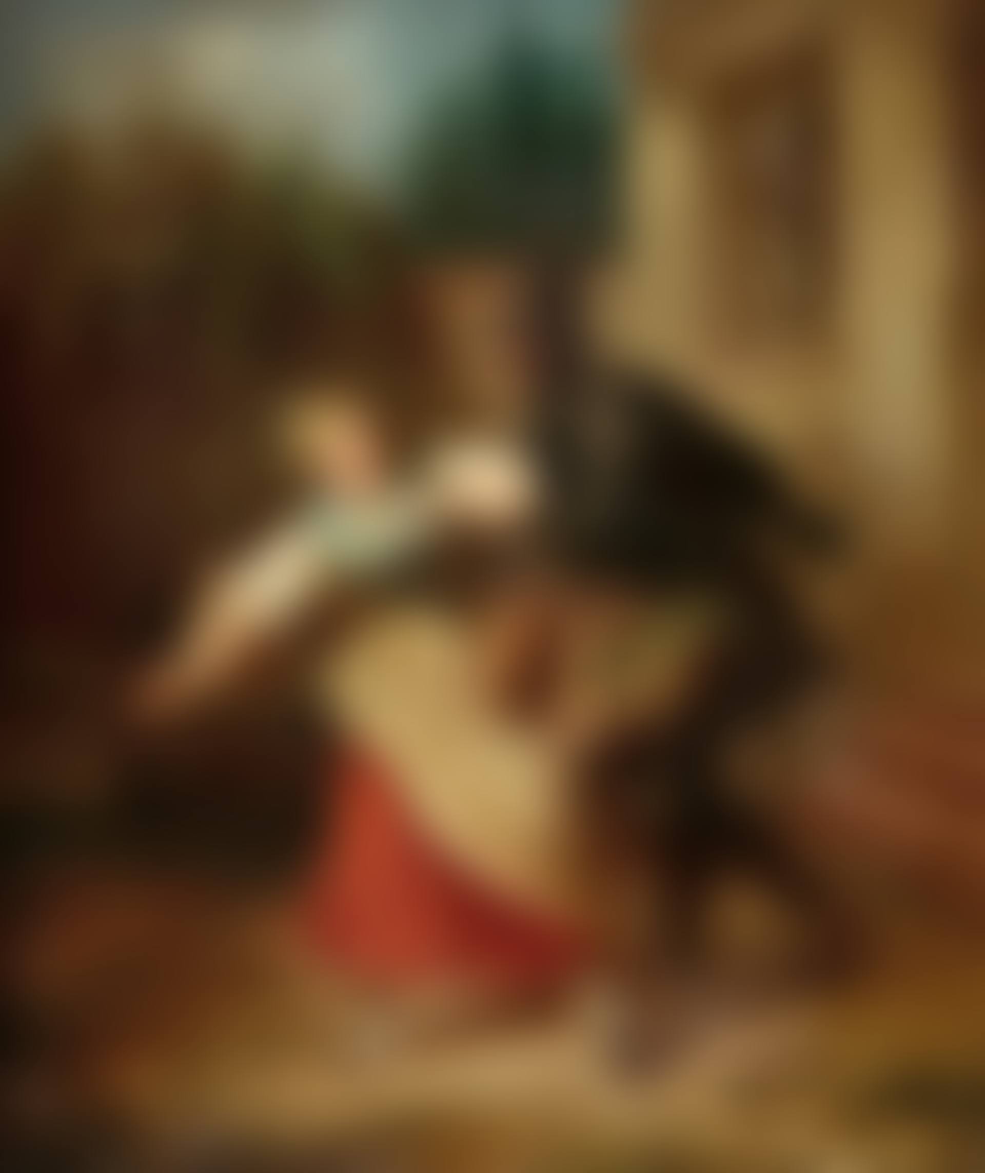 Chimney sweep with young maid (preview)