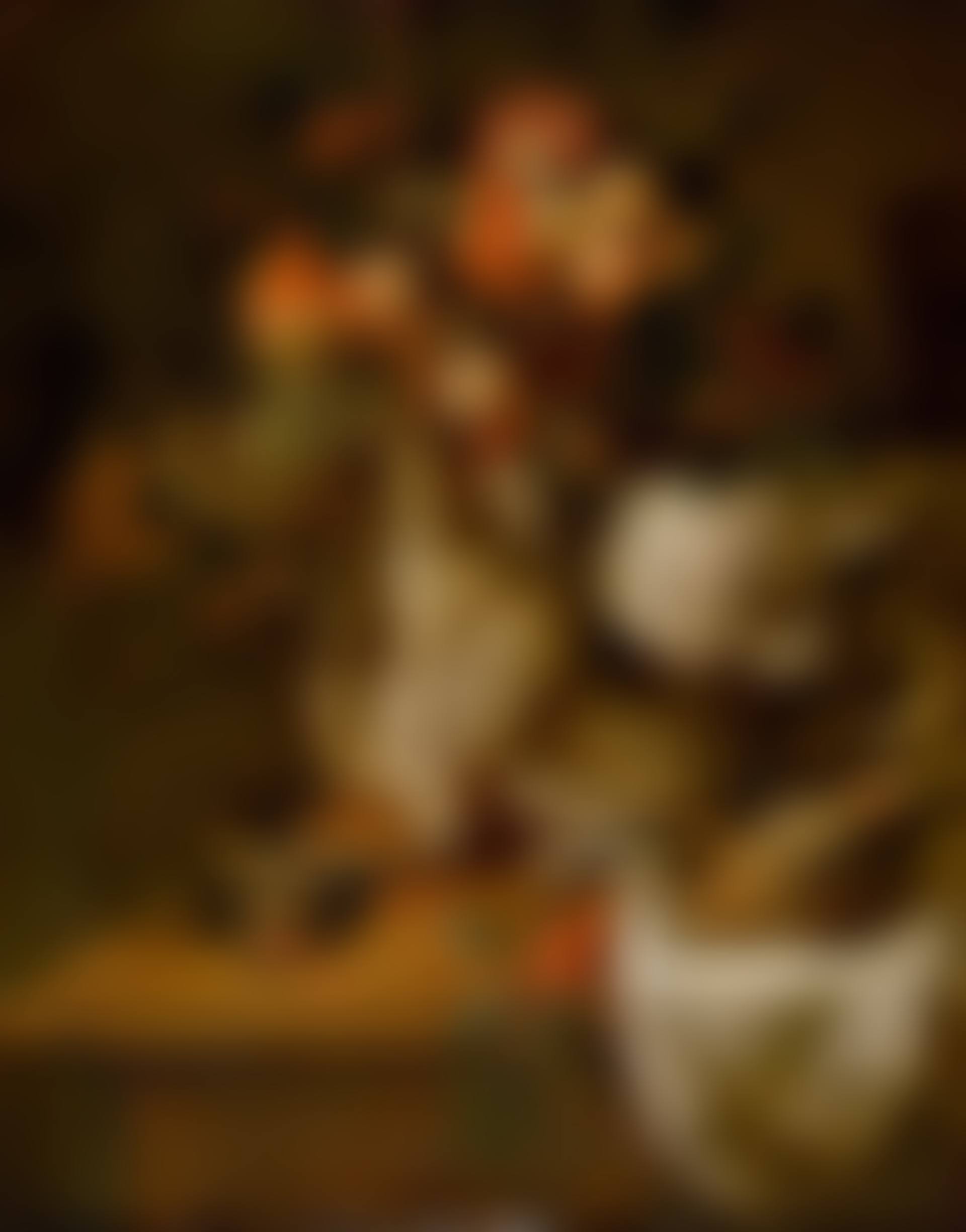 Fruit still life with killed birds (preview)