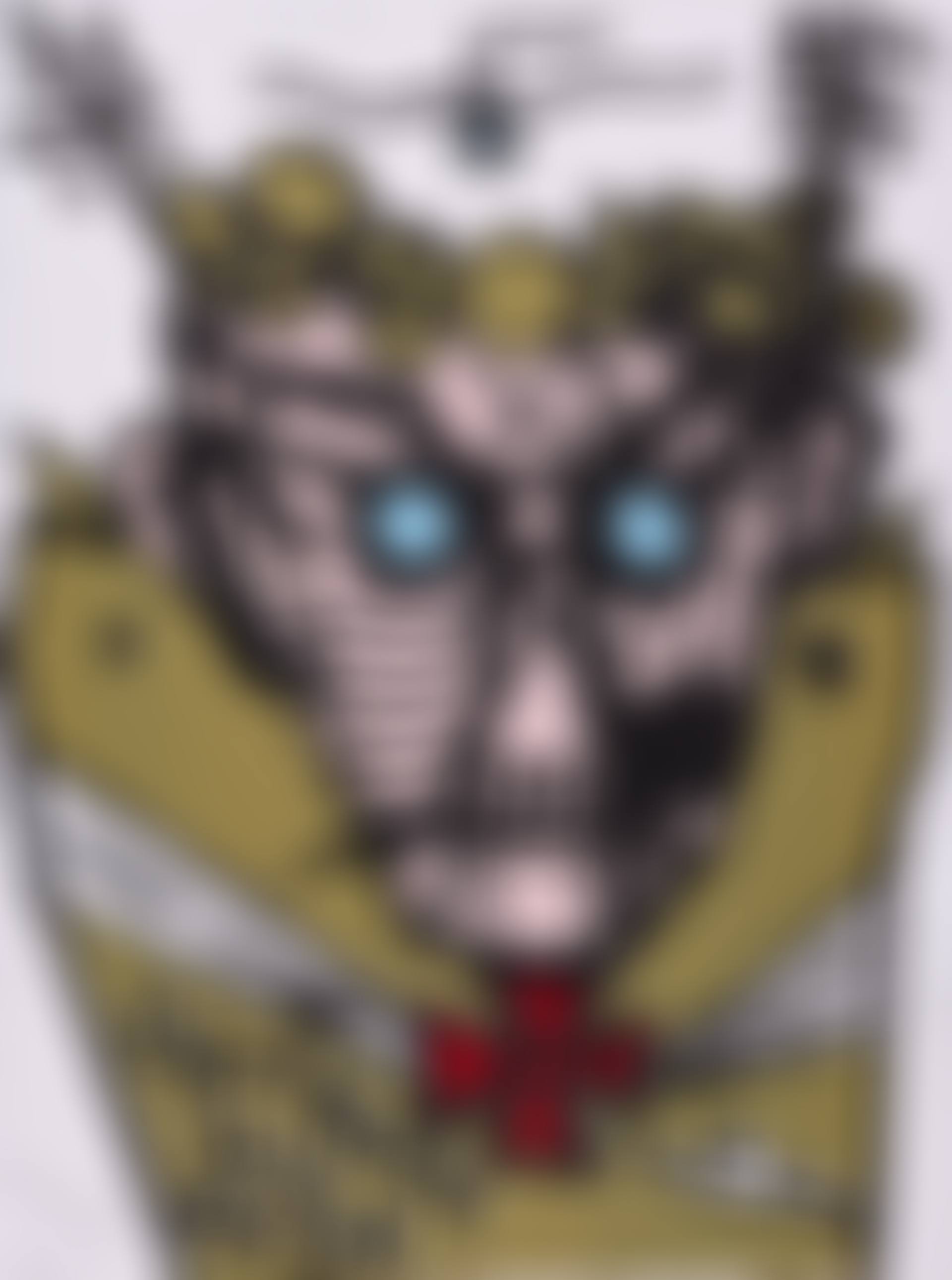 Dietrich v. Bern in Drachenhaut, 1000 Augen des Dr. Mabusen Ihm befehligend im 1. Rittergeschlechtyrn (Vampirritter aus Früchtebrei) (preview)
