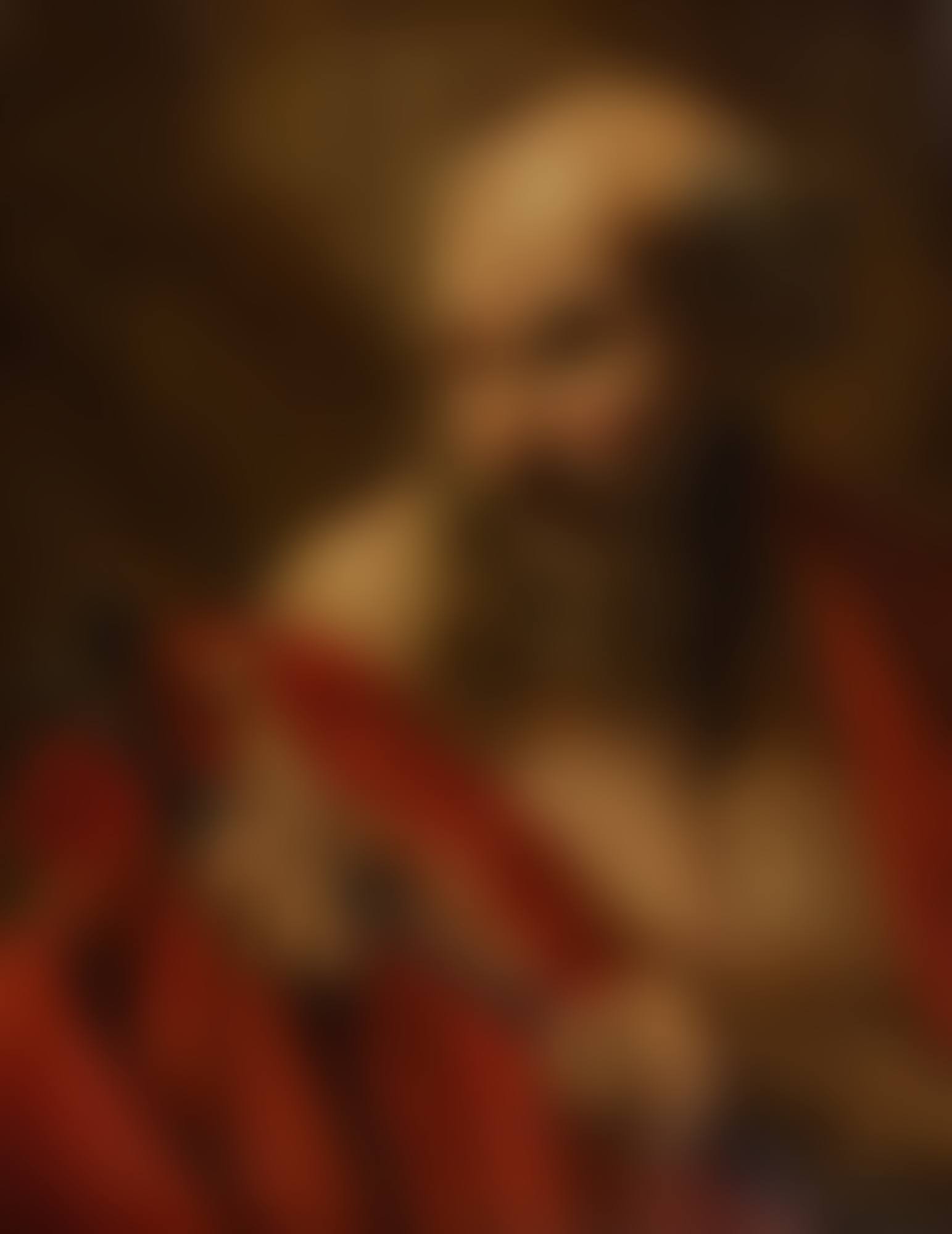 Saint Jerome with crucifix (preview)