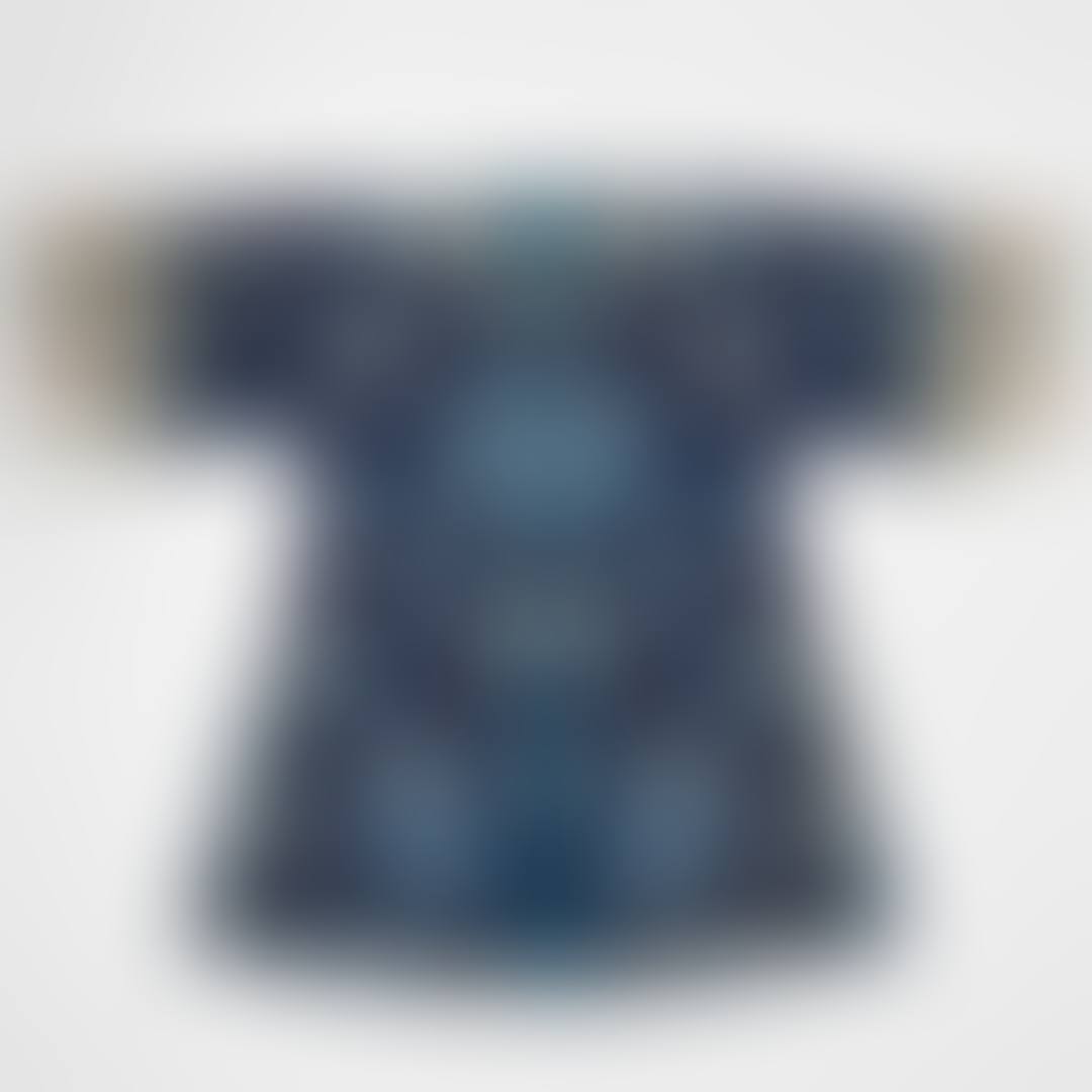 A MIDNIGHT BLUE SILK ROBE (preview)