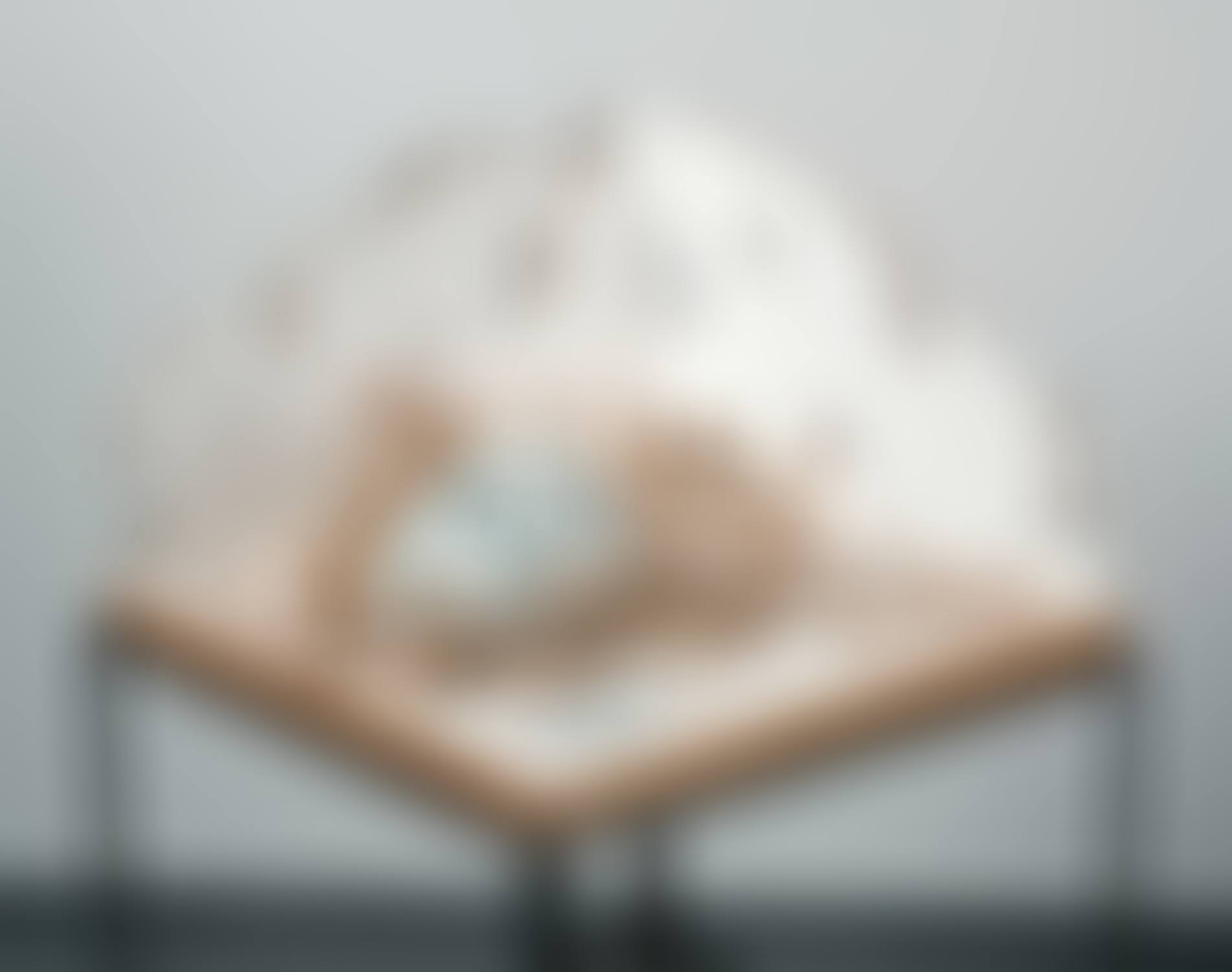 Bic print (plaster head with bic fingerprints) (preview)
