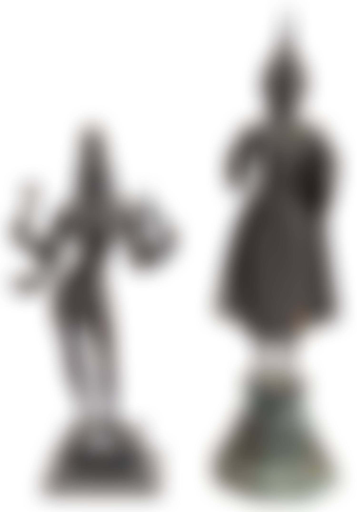 TWO BRONZE DEITIES INCLUDING AN INDIAN DANCING SHIVA; A STANDING THAI BUDDHA (preview)