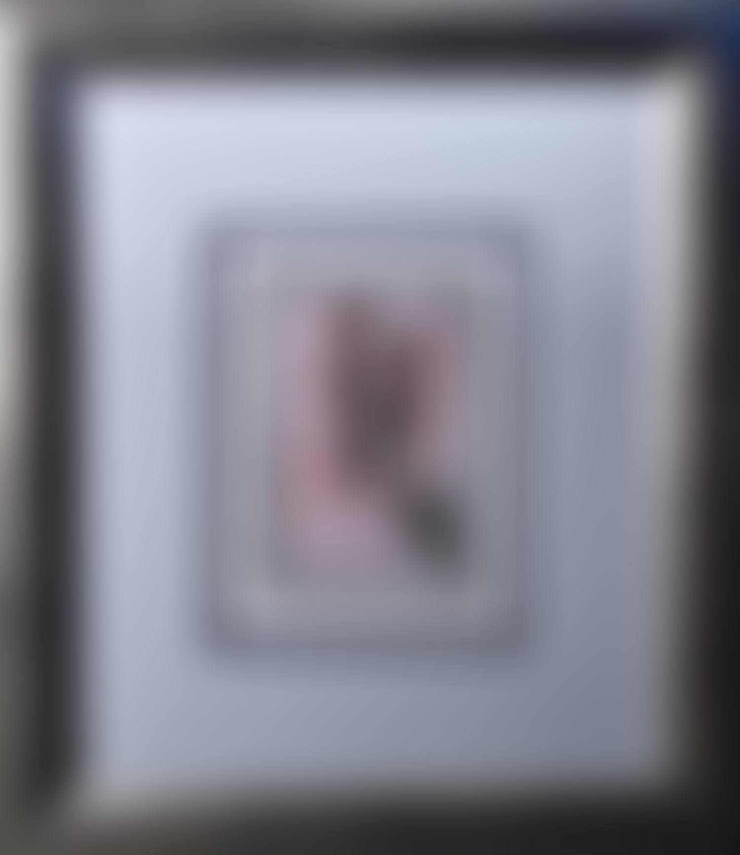 THE ARTIST"S HAND AND TWO FIGURES (preview)