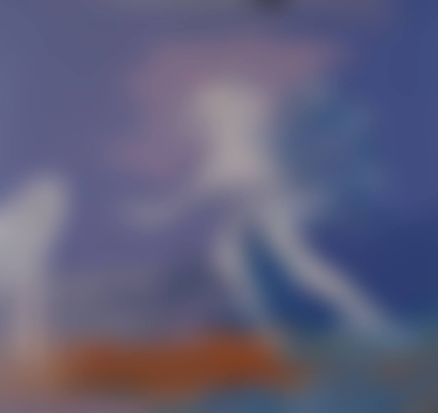 Starry Night, White Dog (preview)