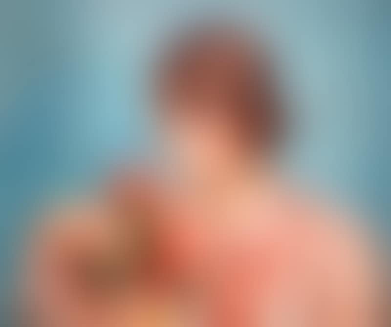 Woman with a bouquet of flowers (preview)