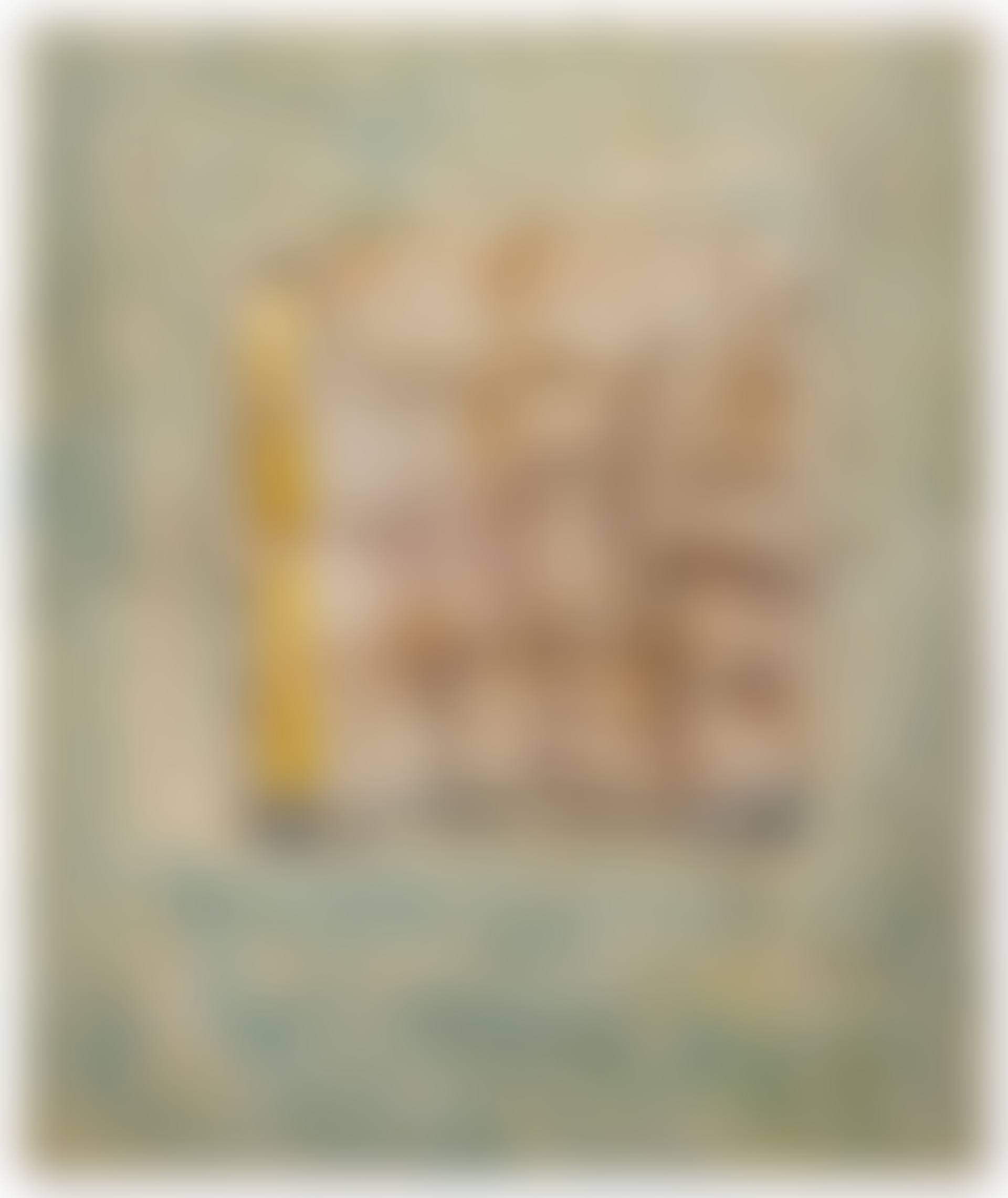 Le carré jaune, tableau à quatre côtés (preview)