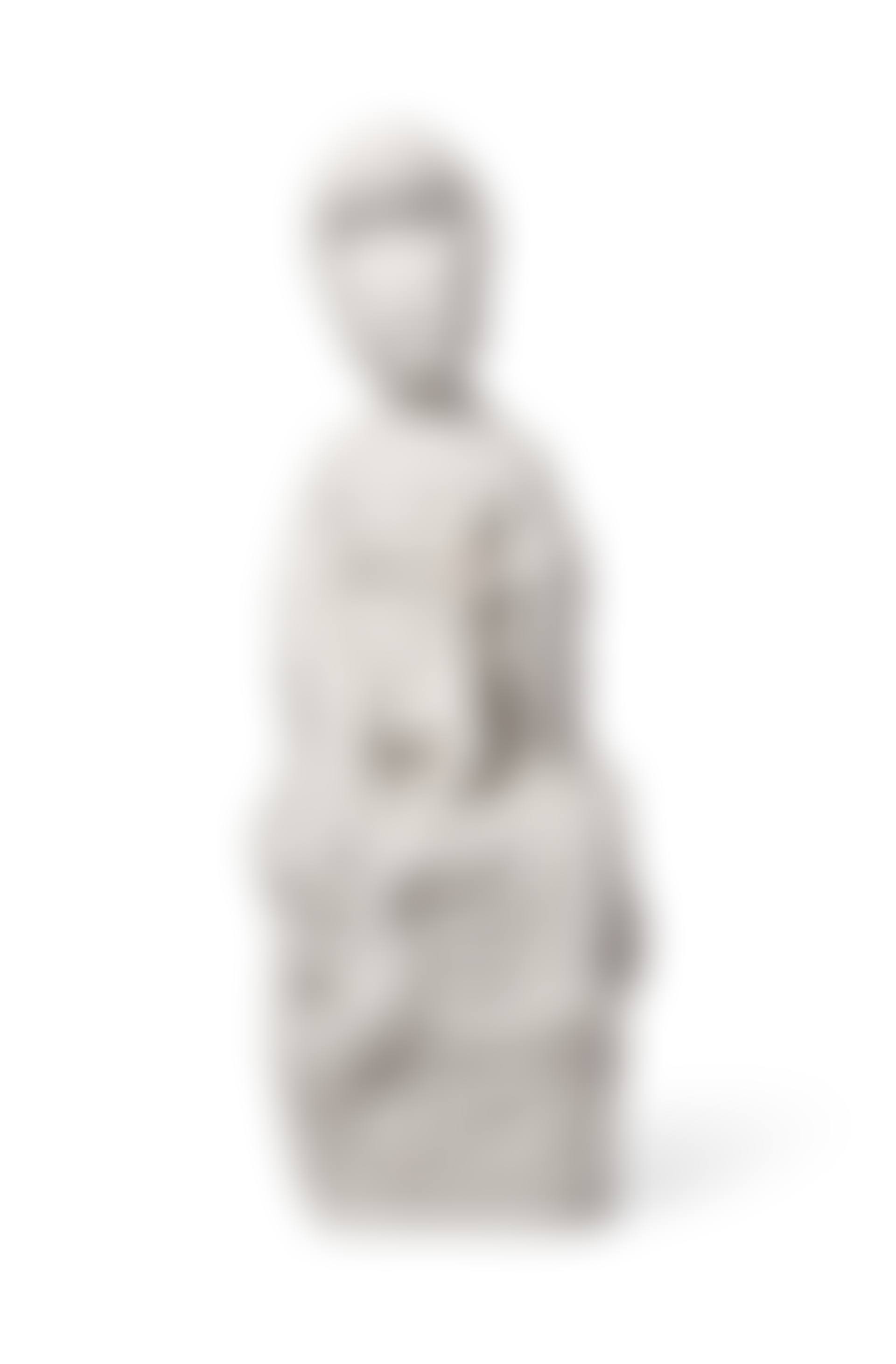 A CHINESE DEHUA FIGURE OF A SEATED LADY (preview)