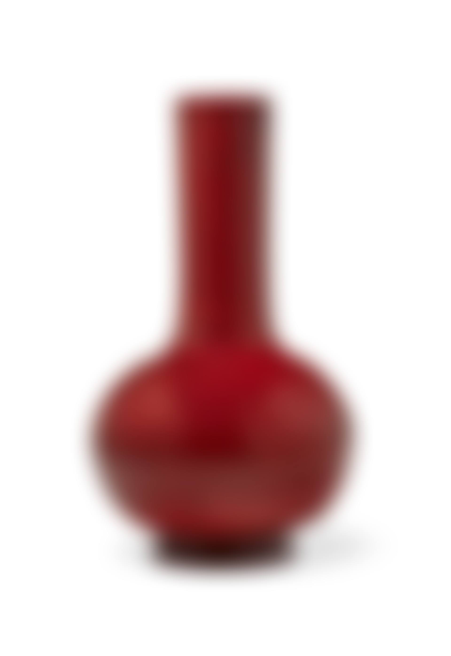A CHINESE 'REALGAR' GLASS BOTTLE VASE (preview)
