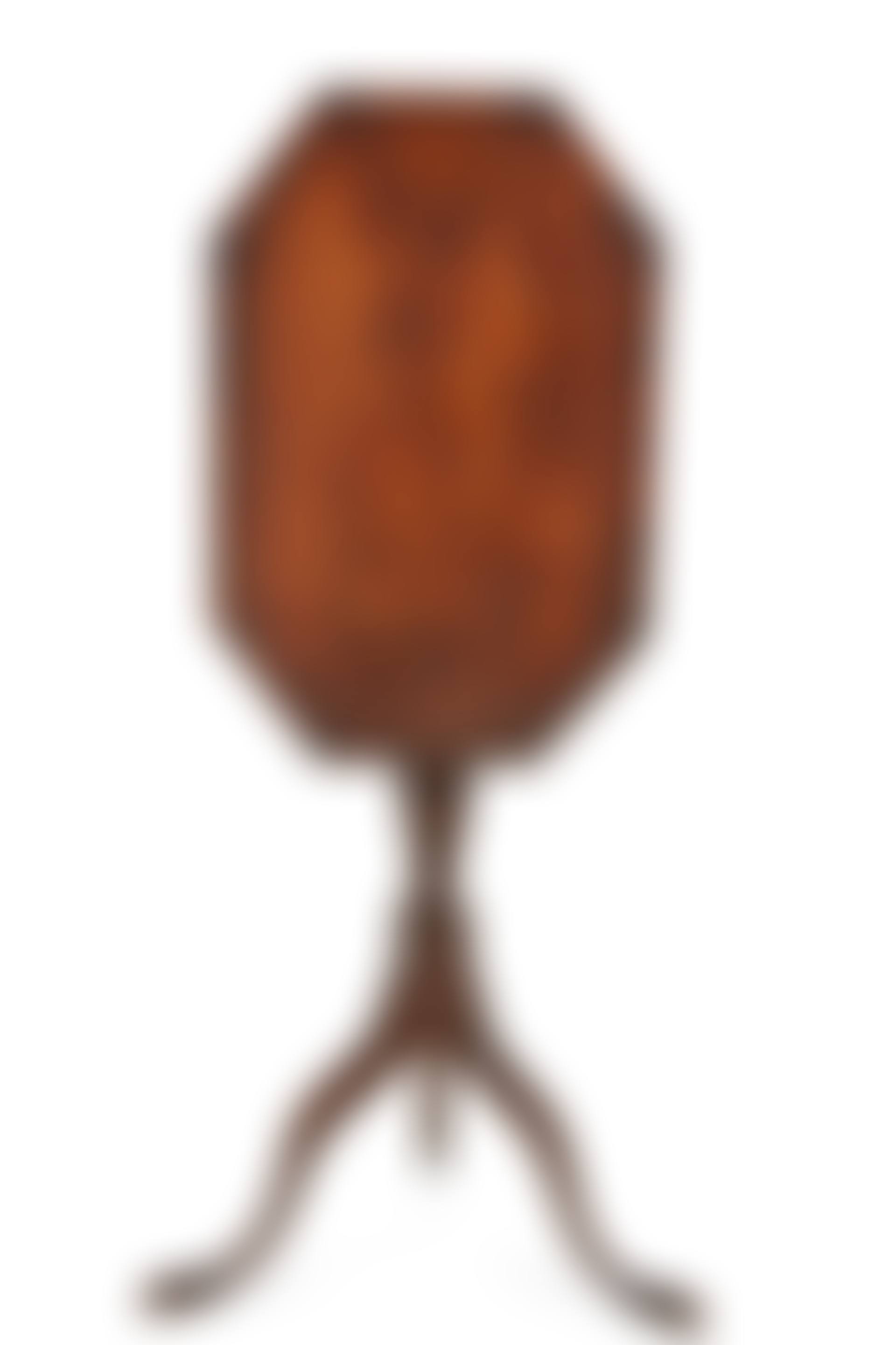A FEDERAL CARVED AND CROSSBANDED MAHOGANY TILT-TOP CANDLESTAND (preview)