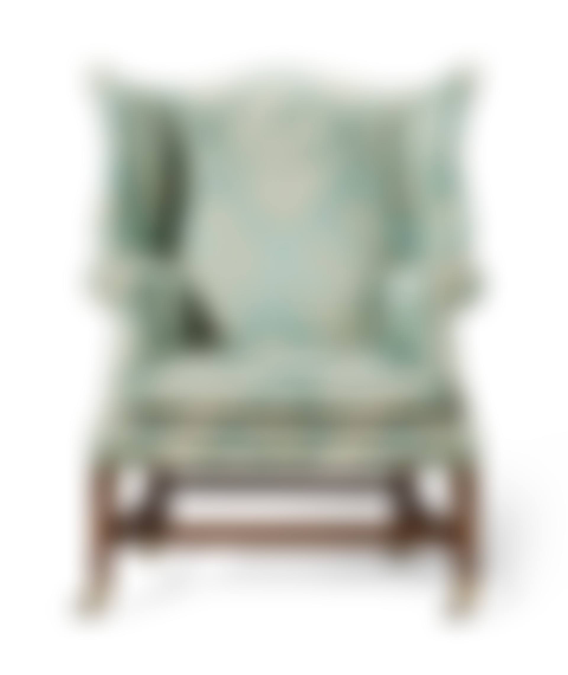A FEDERAL EAGLE INLAID MAHOGANY EASY CHAIR (preview)