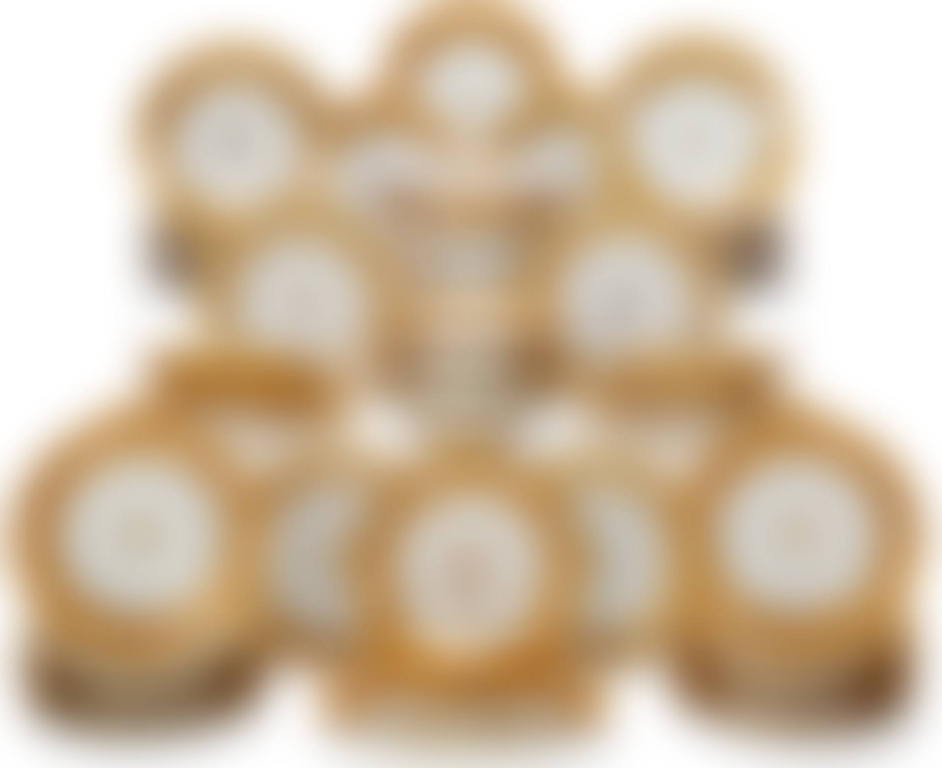 AN ASSEMBLED SEVRES PORCELAIN 'FOND NANKIN' PART SERVICE (preview)