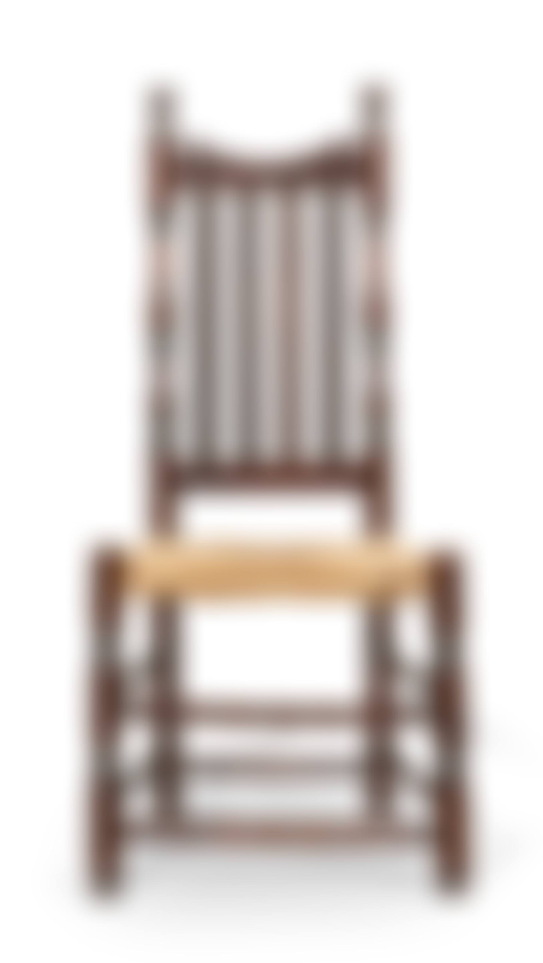 A WILLIAM AND MARY MAPLE BANISTER-BACK SIDE CHAIR (preview)