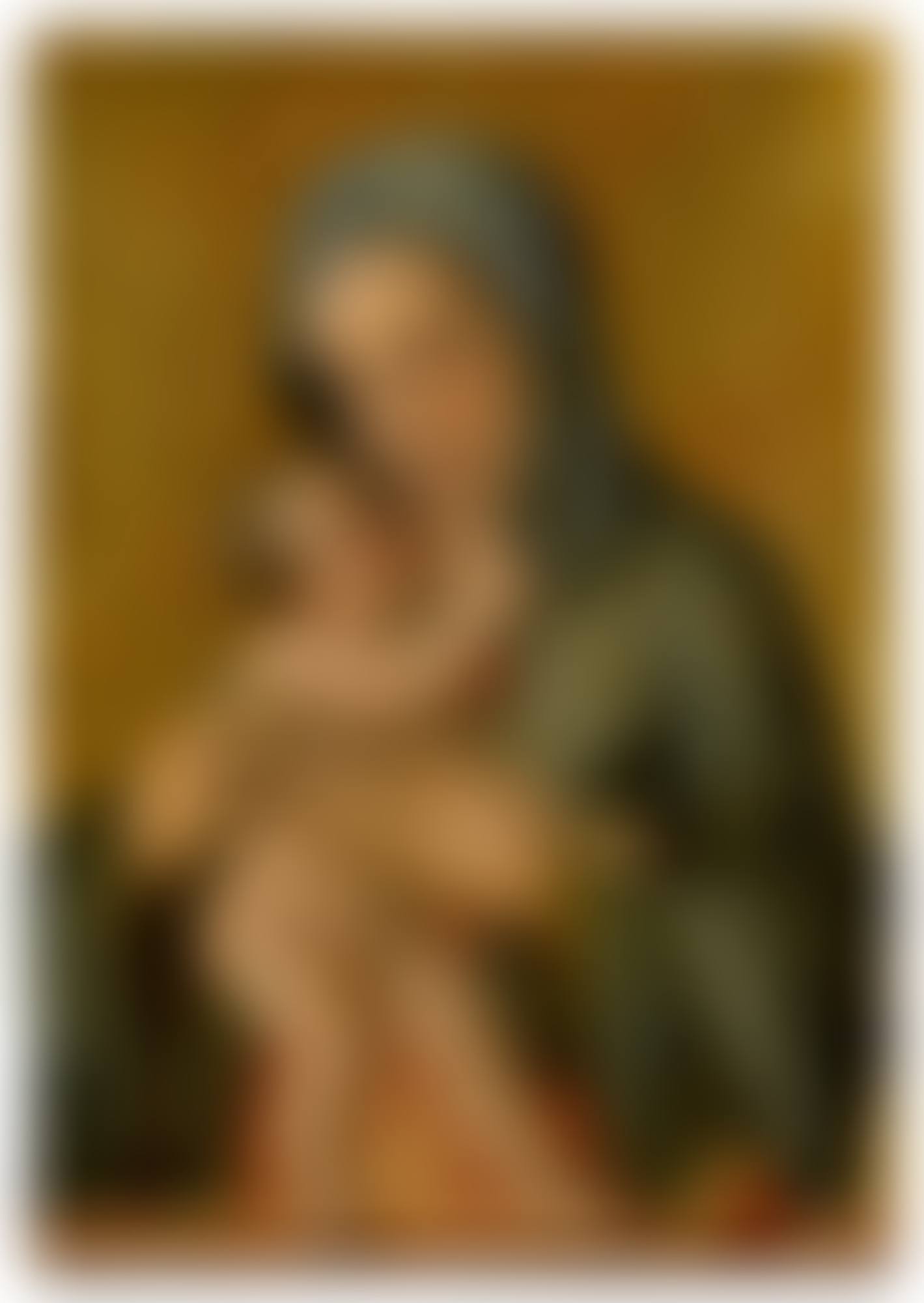 The Madonna and Child at a Ledge with an Apple: "The Philips Madonna (preview)