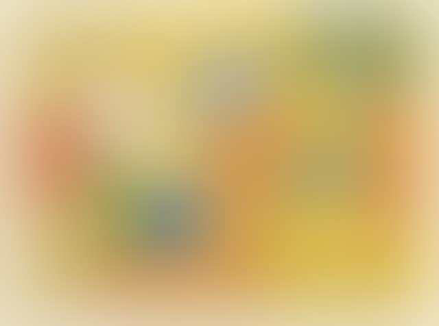 Composition jaune, orange and green (preview)
