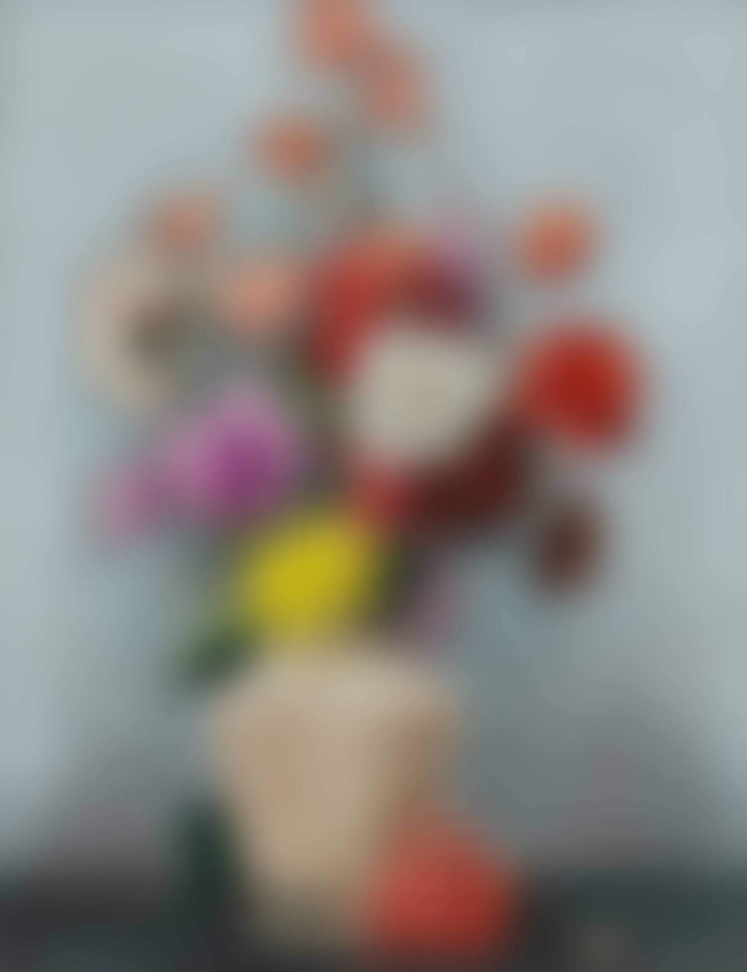 "STILL LIFE , VASE OF FLOWERS" (preview)