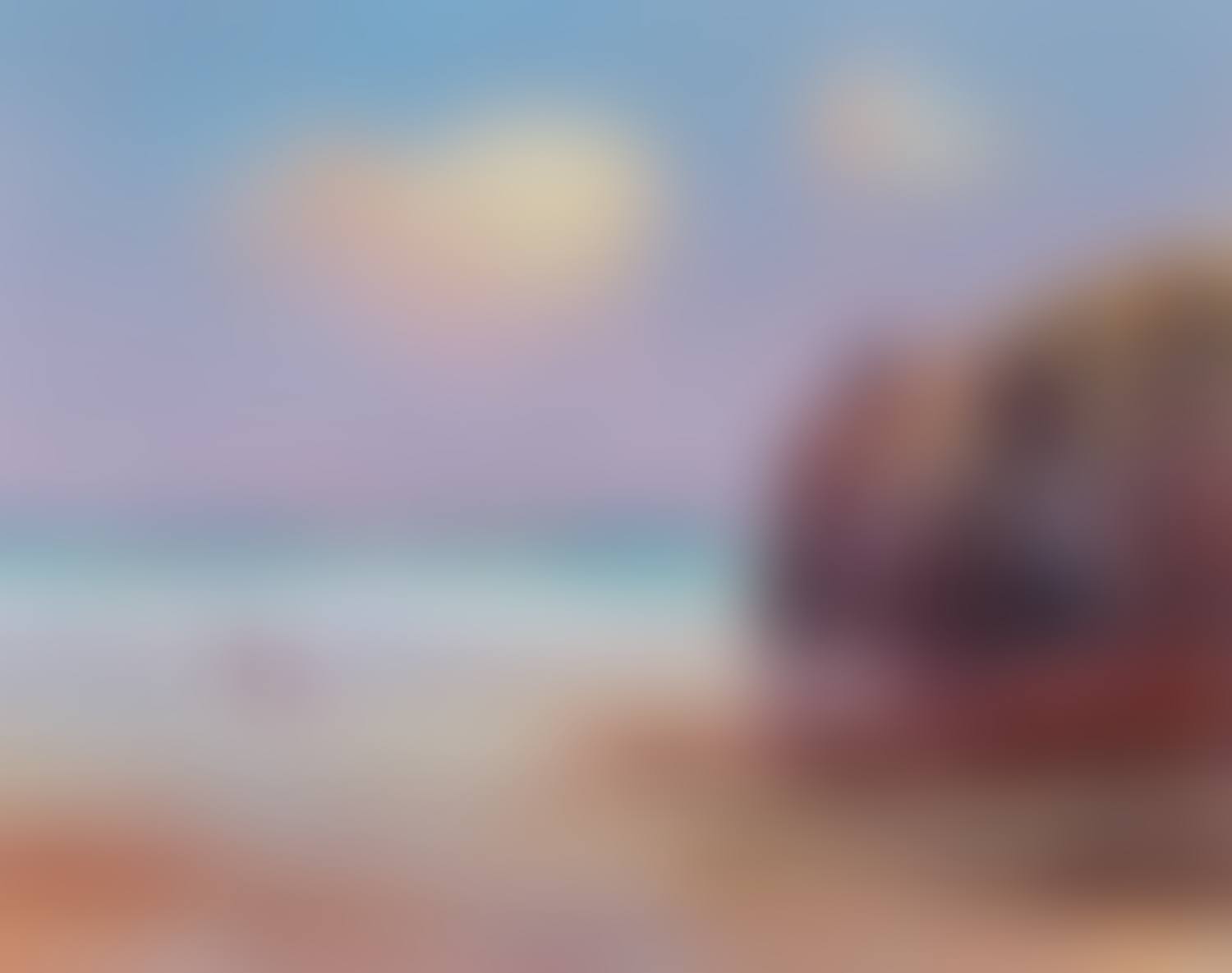 "OUT WITH THE DOG, DOWNHILL BEACH" (preview)