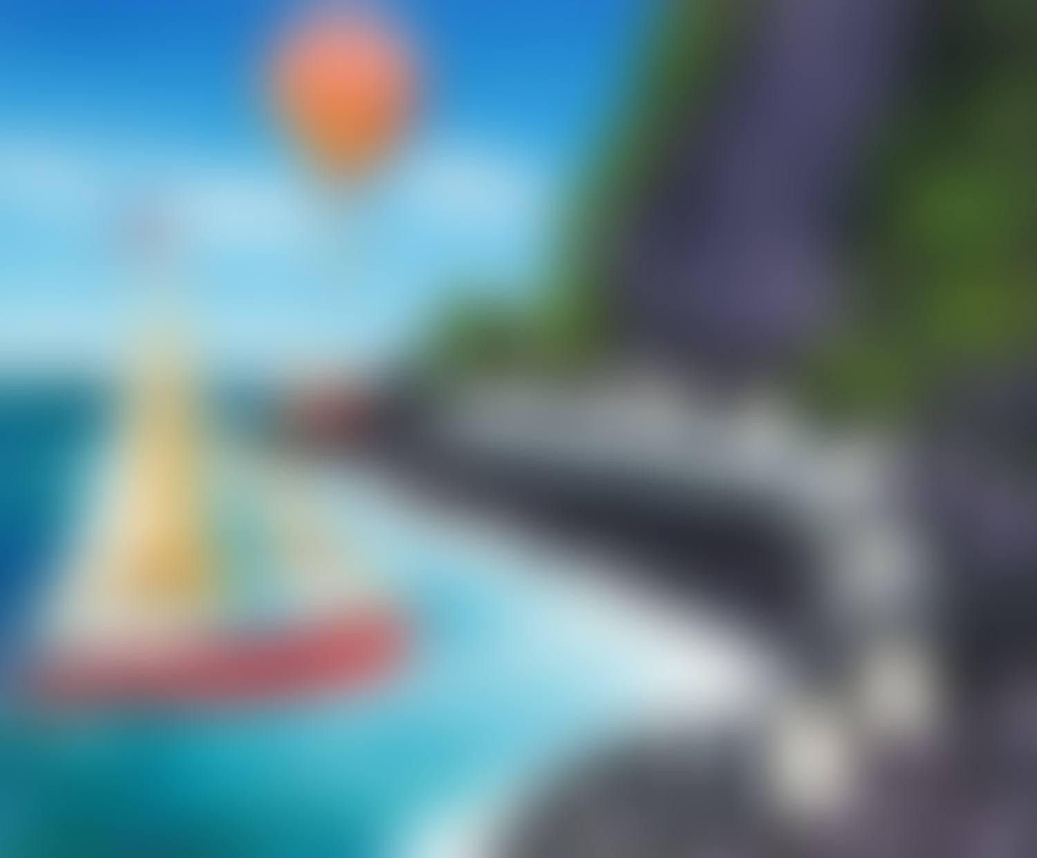 "WANDERING SHEEP ENJOYING A DAY OUT AT THE GOBBINS CLIFF PATH" (preview)