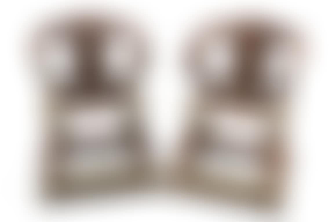 A PAIR OF CARVED BRASS-MOUNTED FOLDING HARDWOOD ARMCHAIRS (preview)
