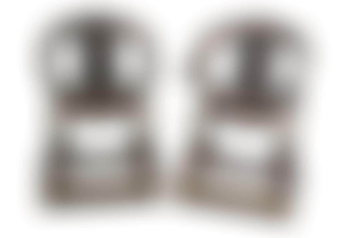 A PAIR OF CARVED BRASS-MOUNTED FOLDING HARDWOOD ARMCHAIRS (preview)