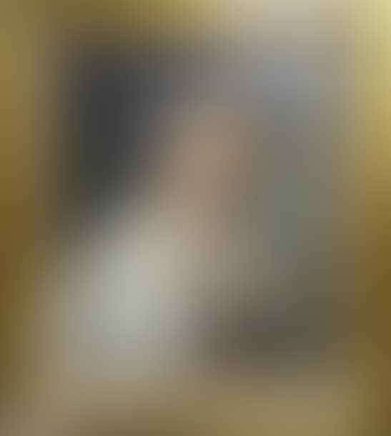 Portrait of a woman with a hat lined with fur (preview)