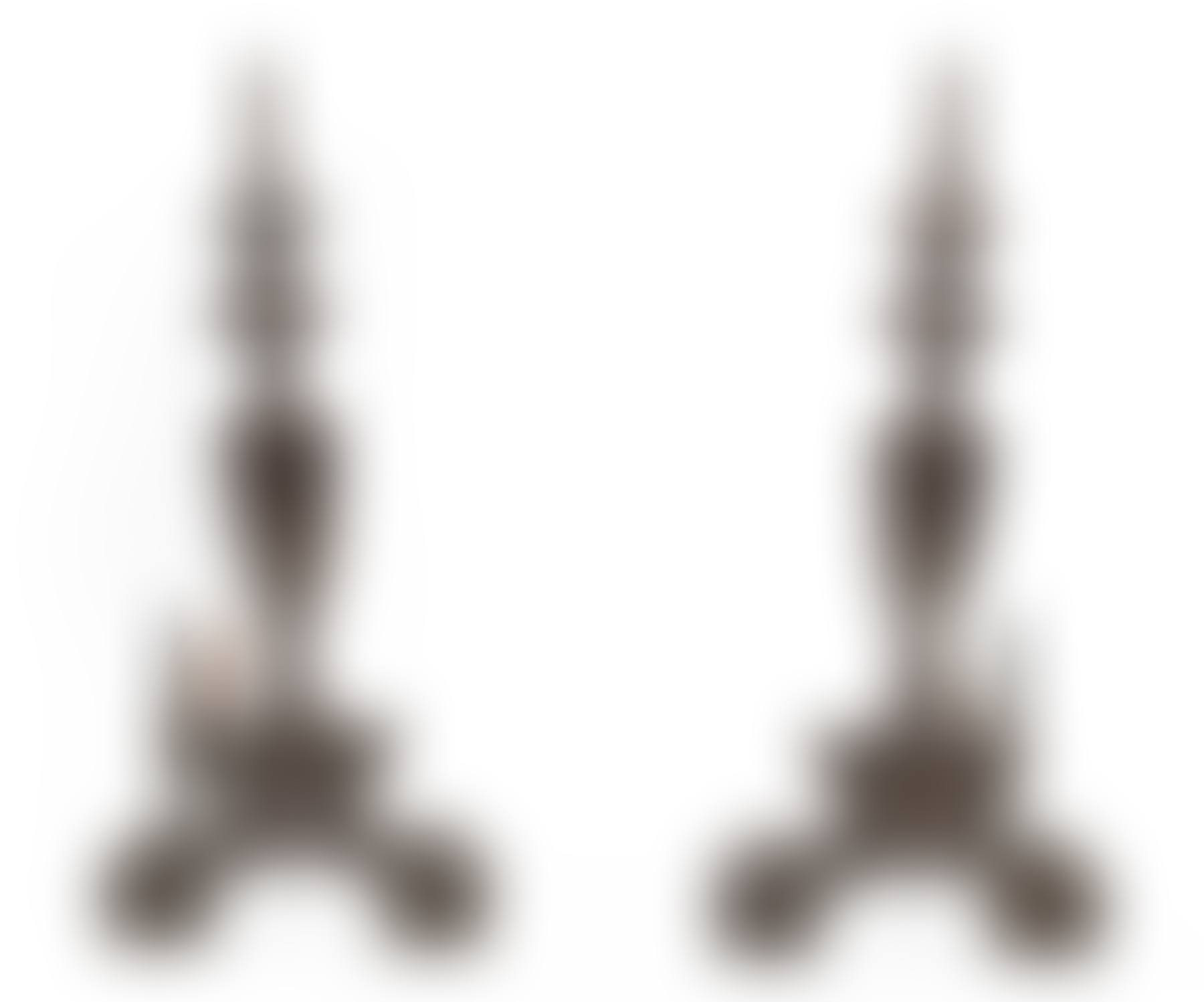 Pair of American Patinated Bronze Chenets in Baronial Taste (preview)