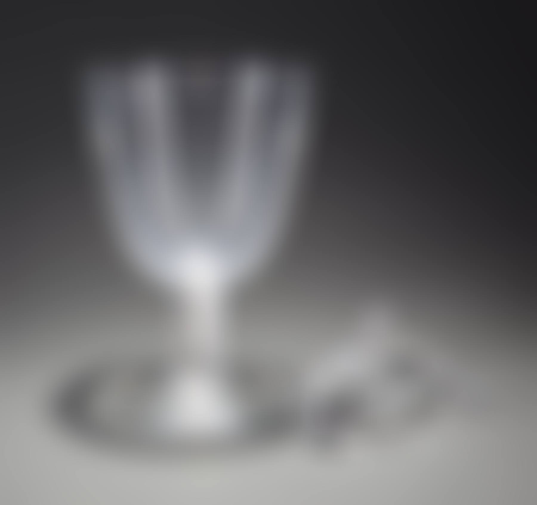 Giant Airtwist Spiral Stem Goblet and a Porpoise (preview)