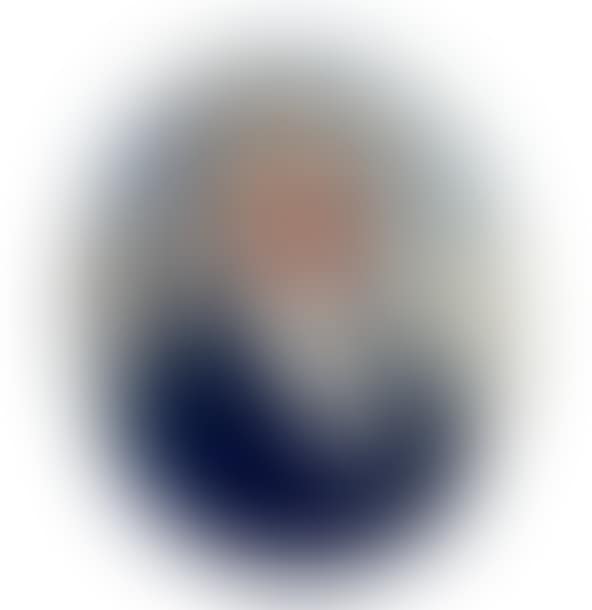 Portrait of a Man with a Blue Tie and Jacket and a White Crossed Waistcoat (preview)