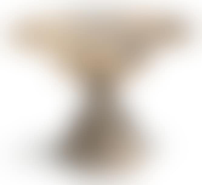 Alabaster cup with spiral and foliage decoration on shaft with three intertwined dolphins, ogee base (preview)