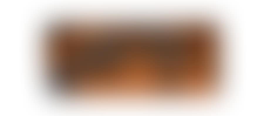 Orange glazed earthenware cake dish (preview)