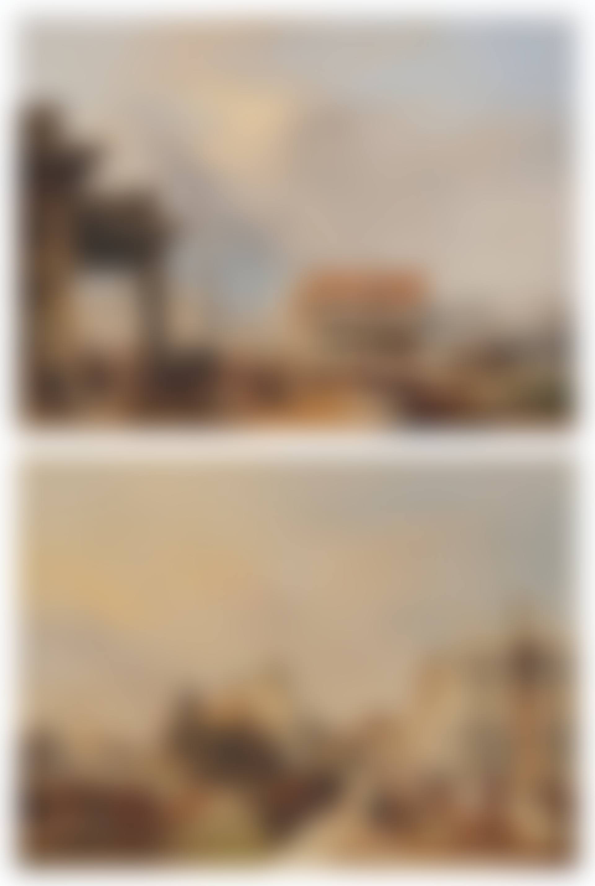 View of the Doge's Palace and Piazza San Marco from the Dogana di Mare, Venice; and The Entrance of the Grand Canal from the Molo with Santa Maria della Salute and the Dogana, Venice (preview)