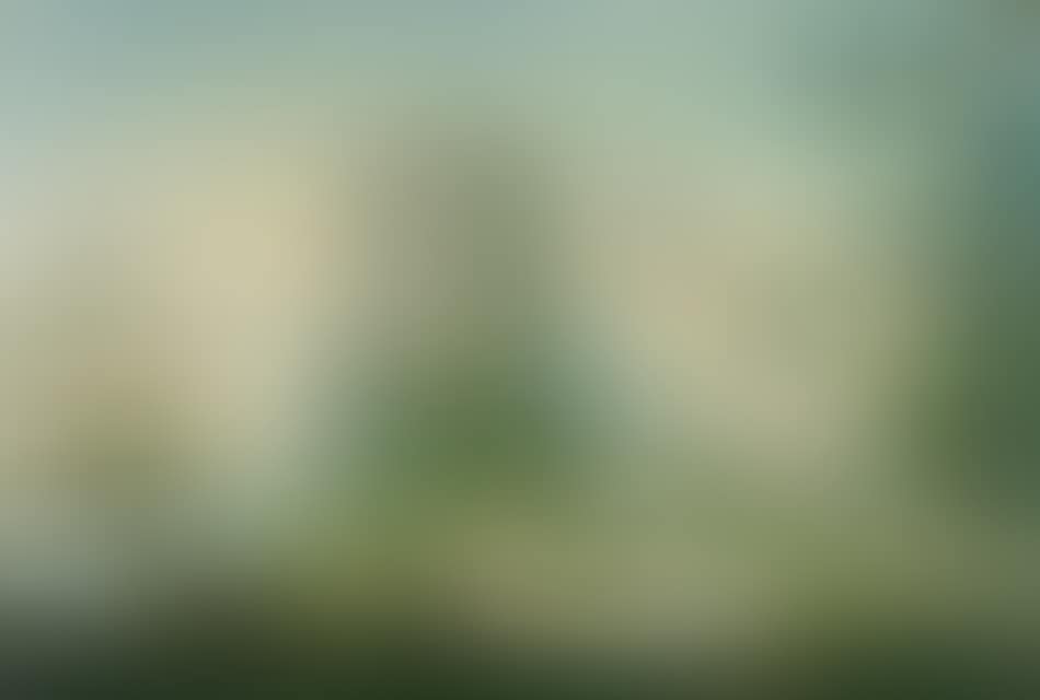 Hikers resting in front of a castle ruin. (preview)