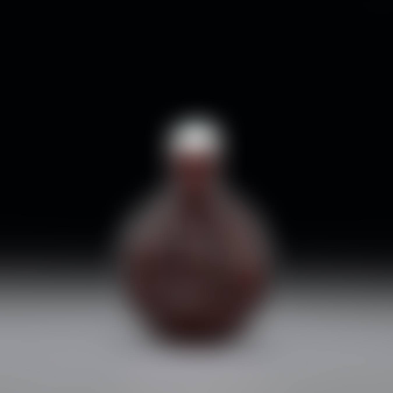 A ruby glass "mallow flower" snuff bottle (preview)