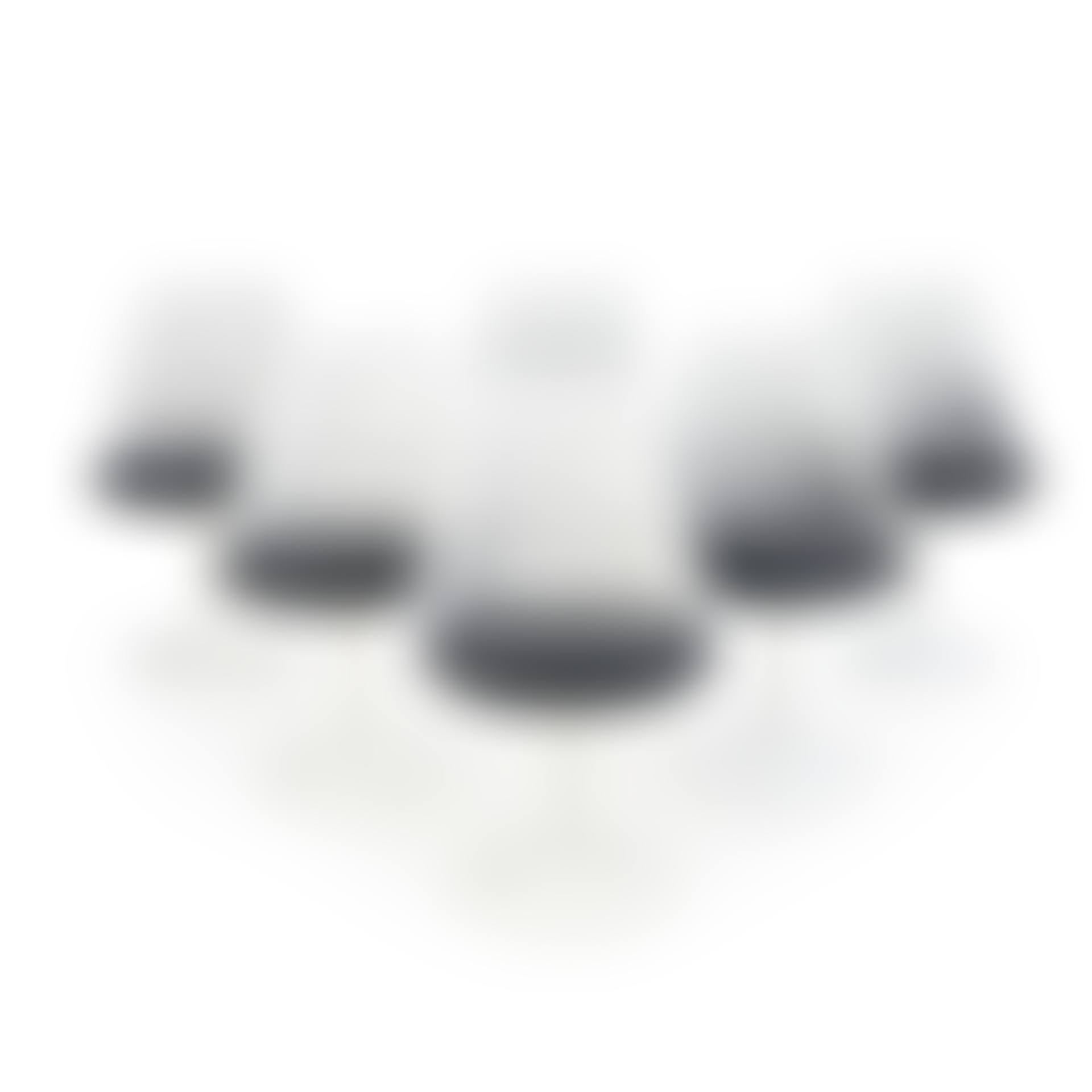 SET OF SIX EERO SAARINEN TULIP DINING CHAIRS (preview)
