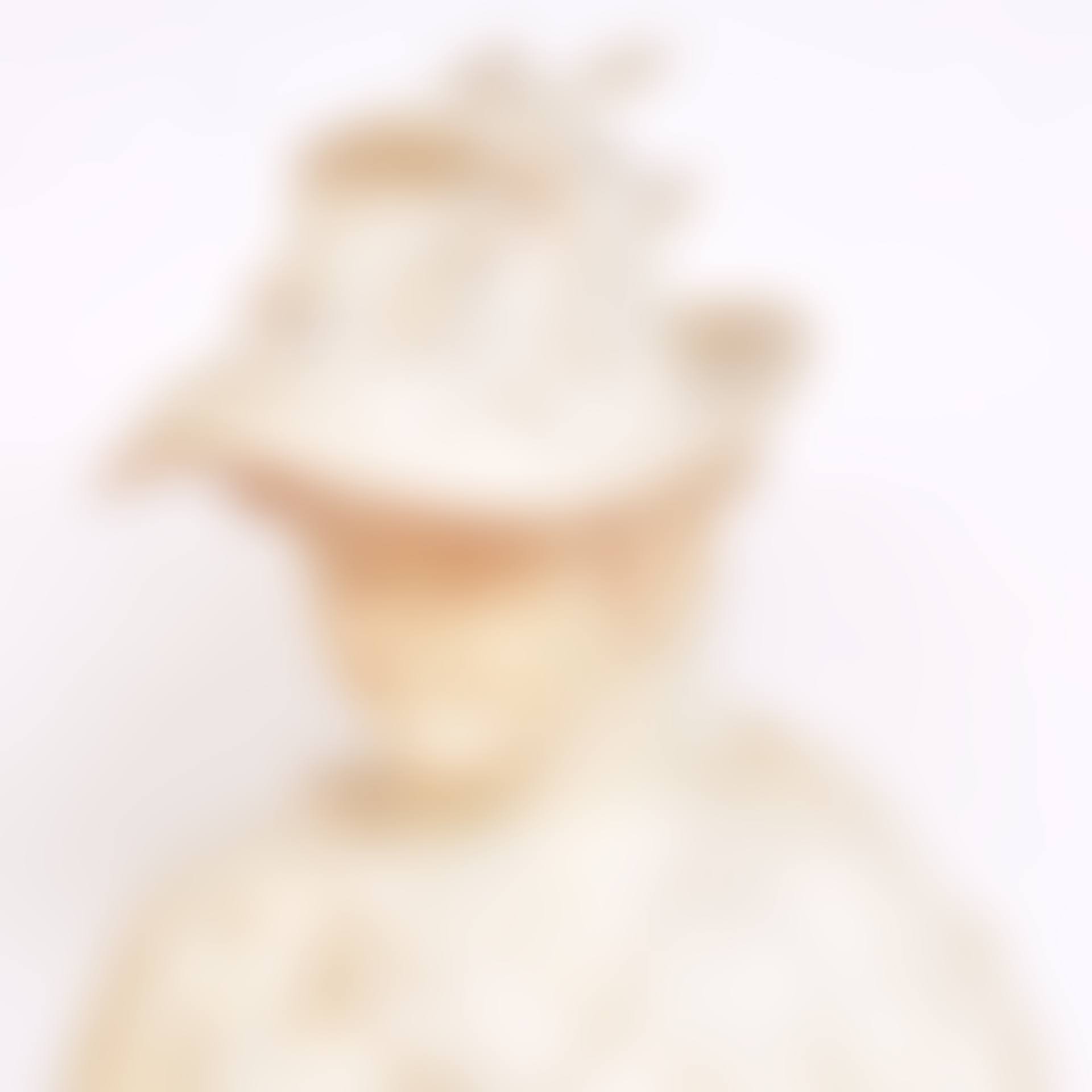 Bust of a girl with hat and dove (preview)