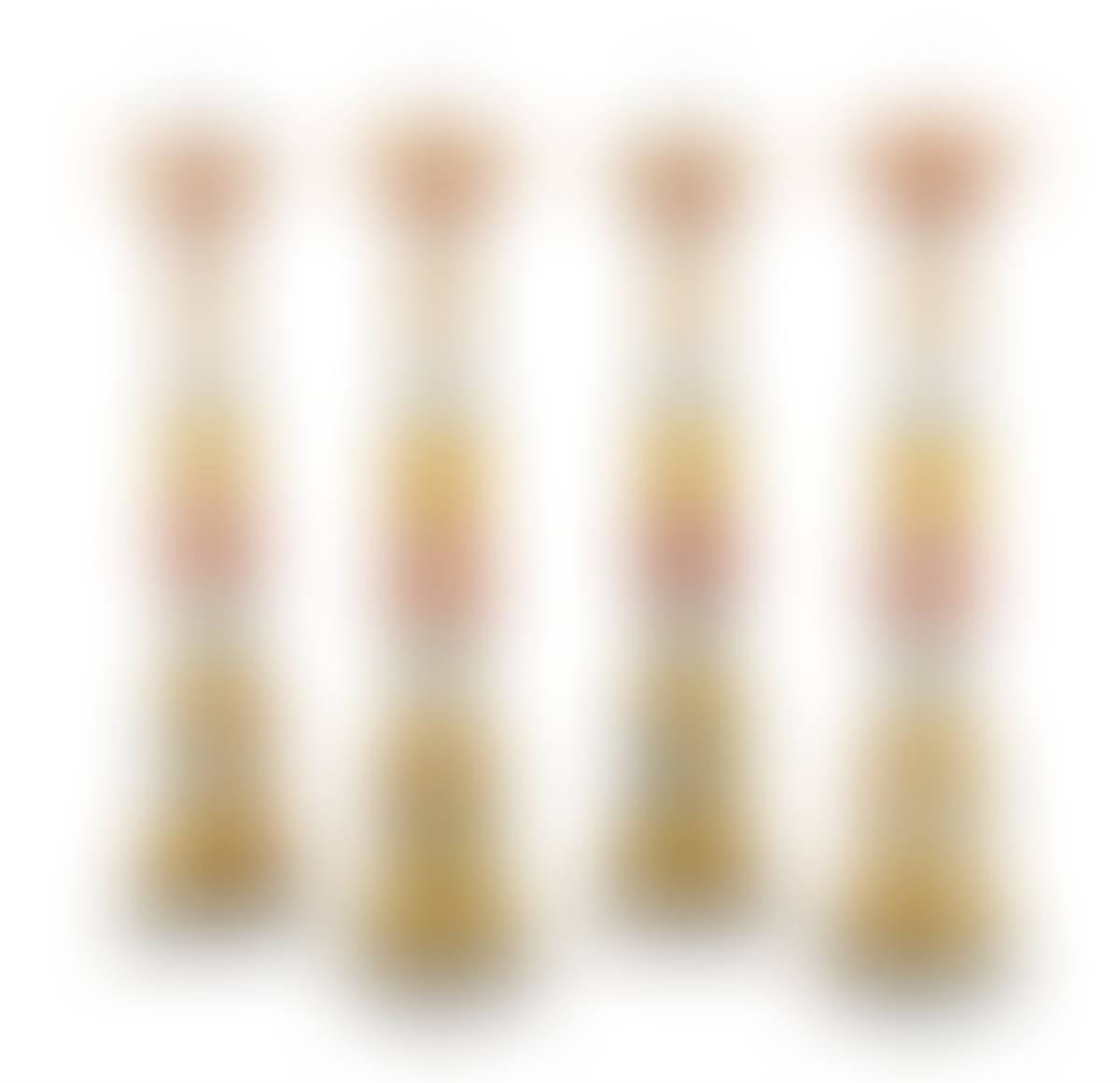 Four Unusual Paint-Decorated Altar Sticks (preview)