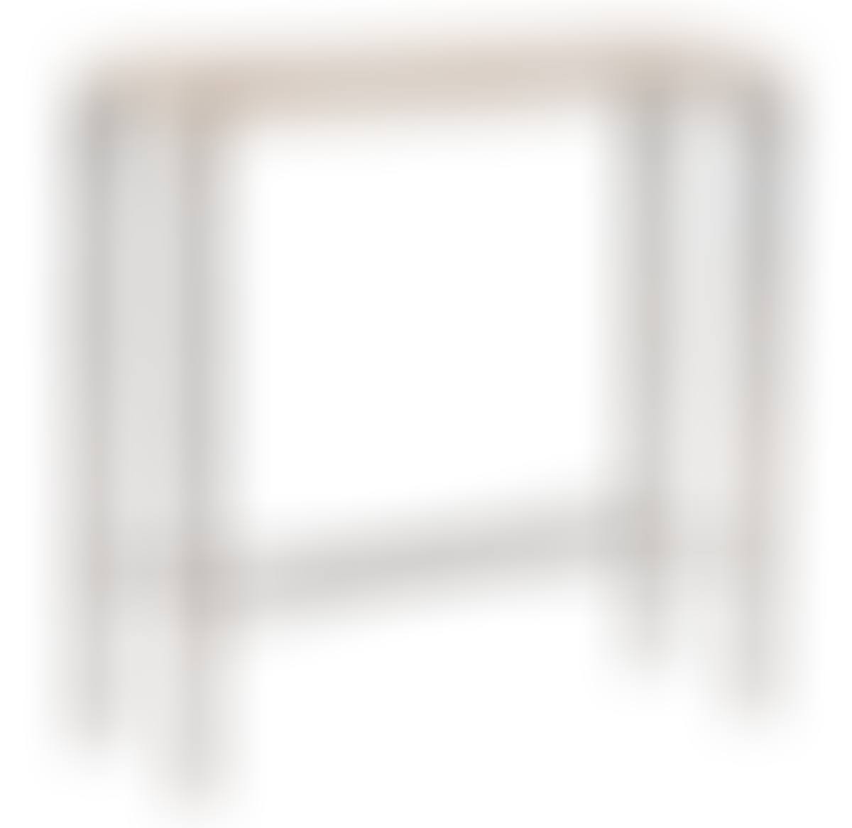 Patinated Hammered Bronze and Buff Stone Console Table (preview)