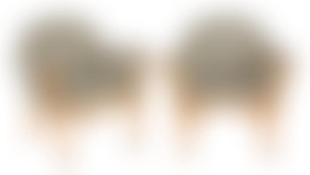 Pair of Continental Fruitwood Bergeres (preview)
