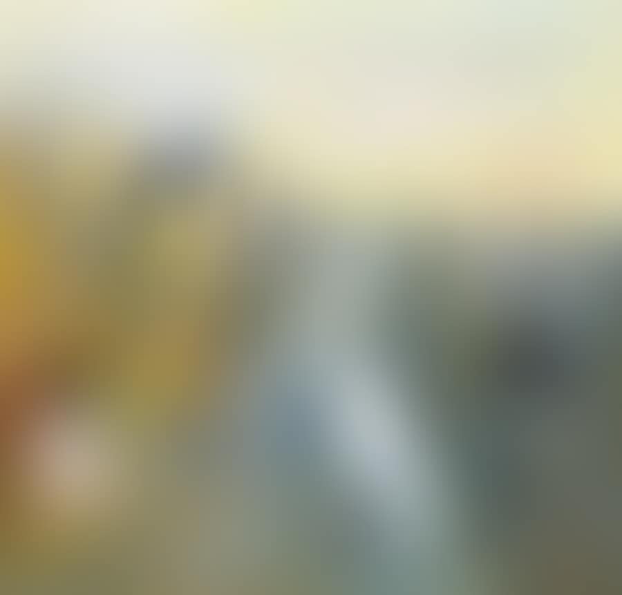 LANDSCAPE WITH BRIDE, RAM AND WATERFALL (preview)