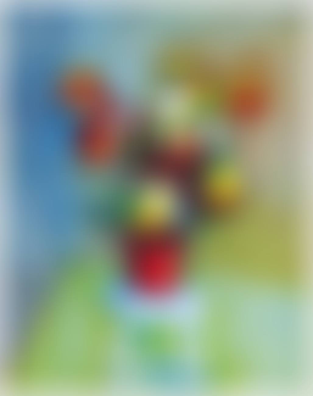 FLOWERS IN THE RED VASE (preview)