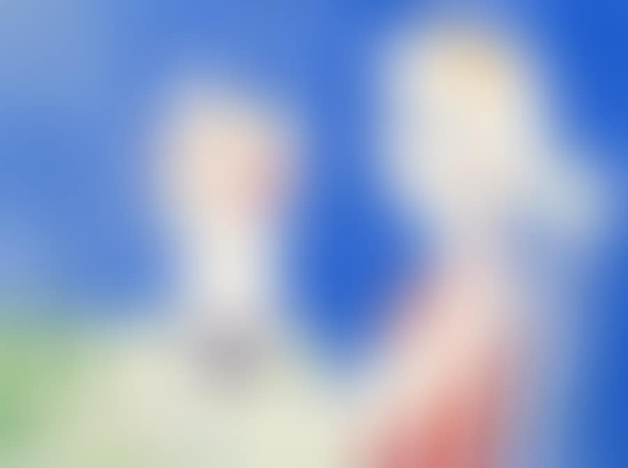 ALICE AT A TABLE WITH FLOWERS (preview)