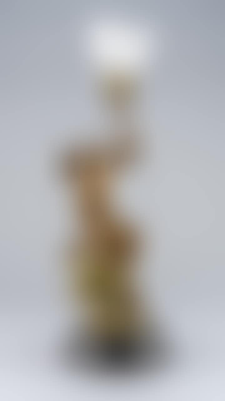 An early 20th century spelter figural lamp (preview)